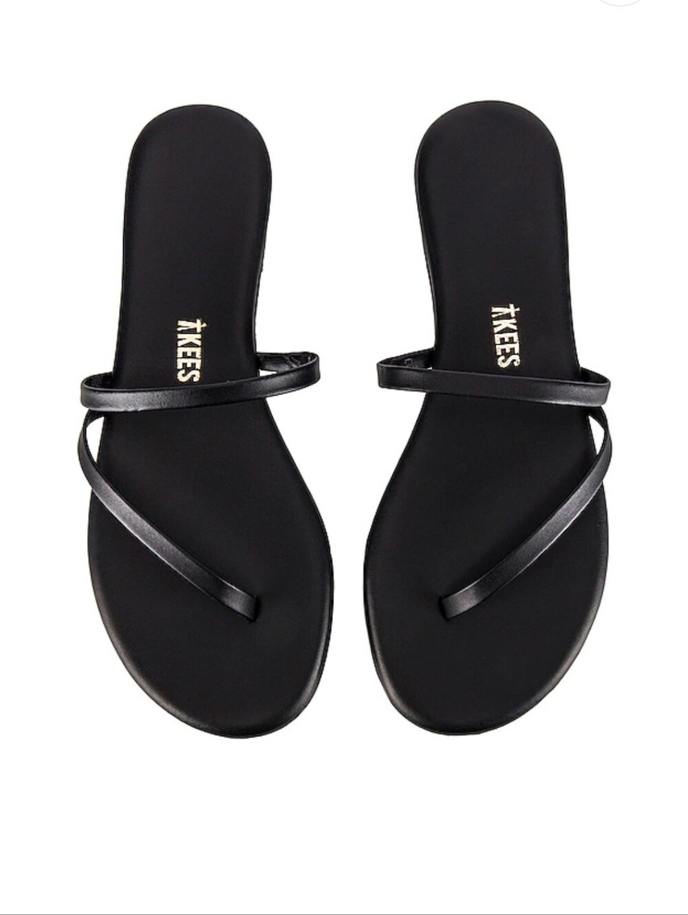 Tkees Sarit Sandal in Black Size 6